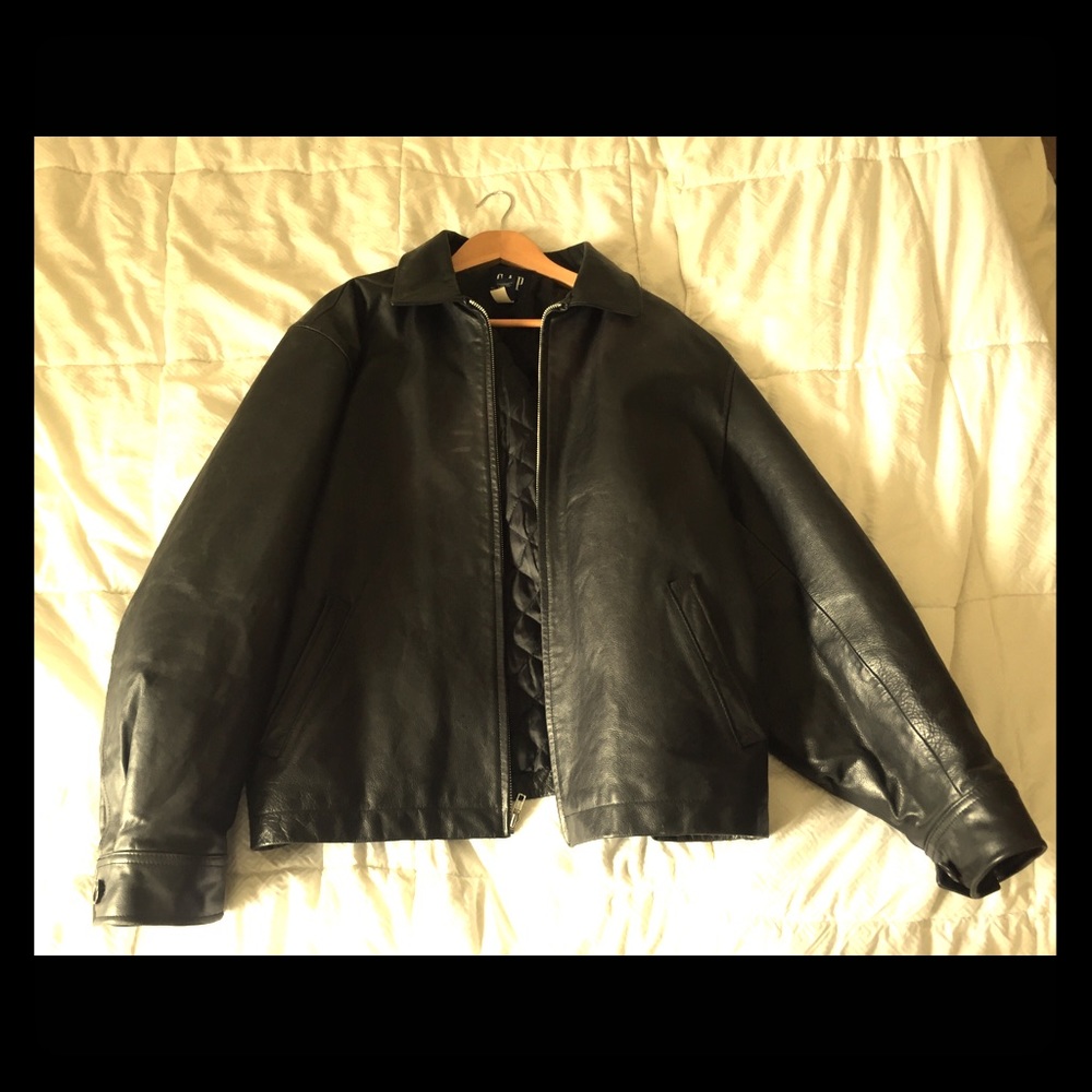Gap Men’s Leather Jacket